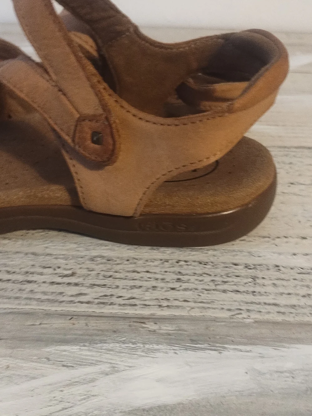Taos stand up get comfortable Leather Sandal women's usaSz 8 /6 UK size